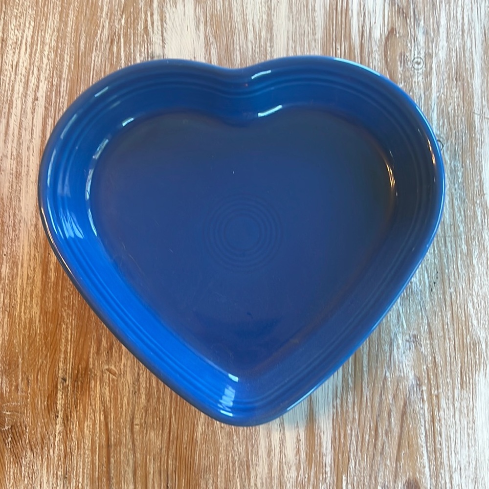 Fiestaware Fiesta Medium Heart Bowl Lapis